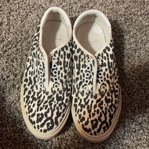 Saint Laurent Paris Cheetah Print Sneakers